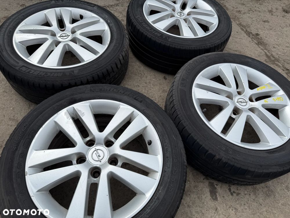 Felgi 16' koła Opel Astra III Meriva Zafira 13242072 5x110 6,5Jx16 ET37 centr 65,1 OE - 7