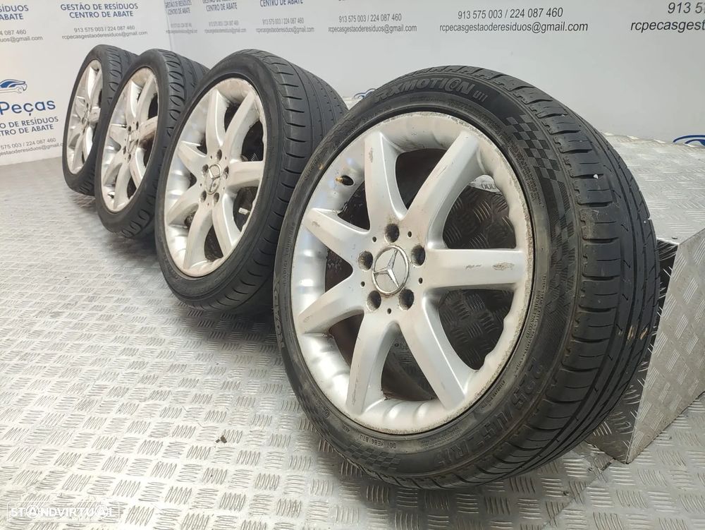 Conjunto Jantes 17 Originais Mercedes Benz Class C W203 7,5J ET37 5x112 - 6