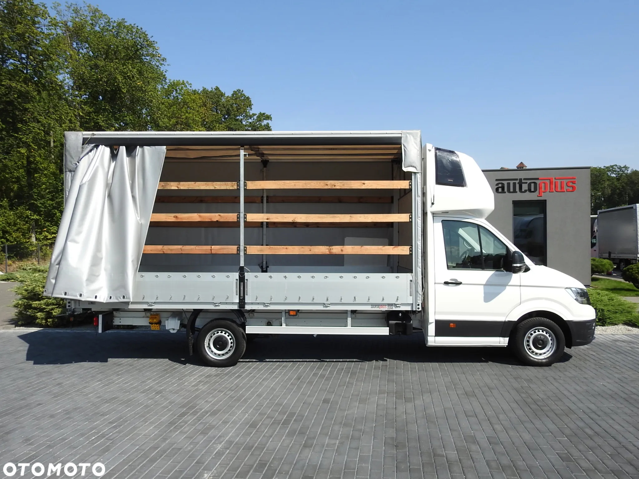 Volkswagen CRAFTER PLANDEKA 10 PALET WEBASTO TEMPOMAT KLIMATYZACJA LEDY 180KM [ 043388 ] - 9