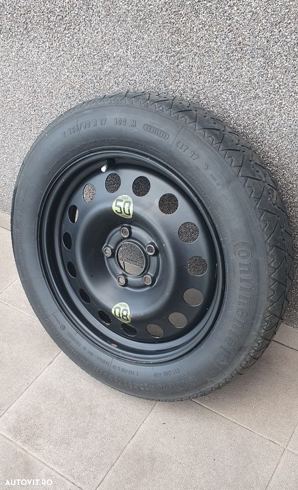 Roata de rezerva originala Bmw. Model slim pentru Bmw X3 model F25. - 7