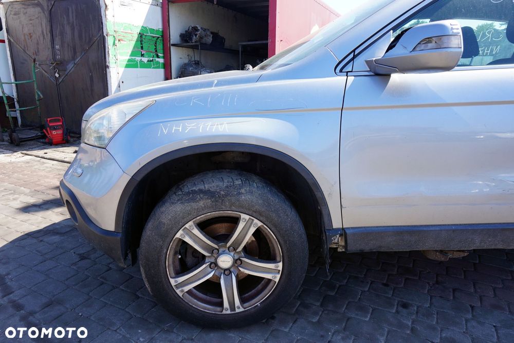 MASKA ZDERZAK BŁOTNIKI LAMPY CRV CR-V III NH711M  HONDA 2006-2009 SREBRNY PRZÓD KOMPLETNY - 9