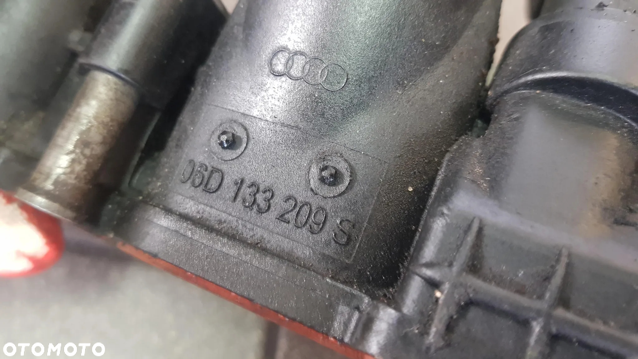 KOLEKTOR SSĄCY NASTAWNIK KLAPY 2.0 FSI 150 VW AUDI SEAT SKODA 06D133209T 06D133209S 06D133317F - 6