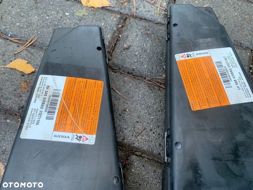 poduszka airbag boczna fotela volvo xc60 prawa lewa oryginal - 2