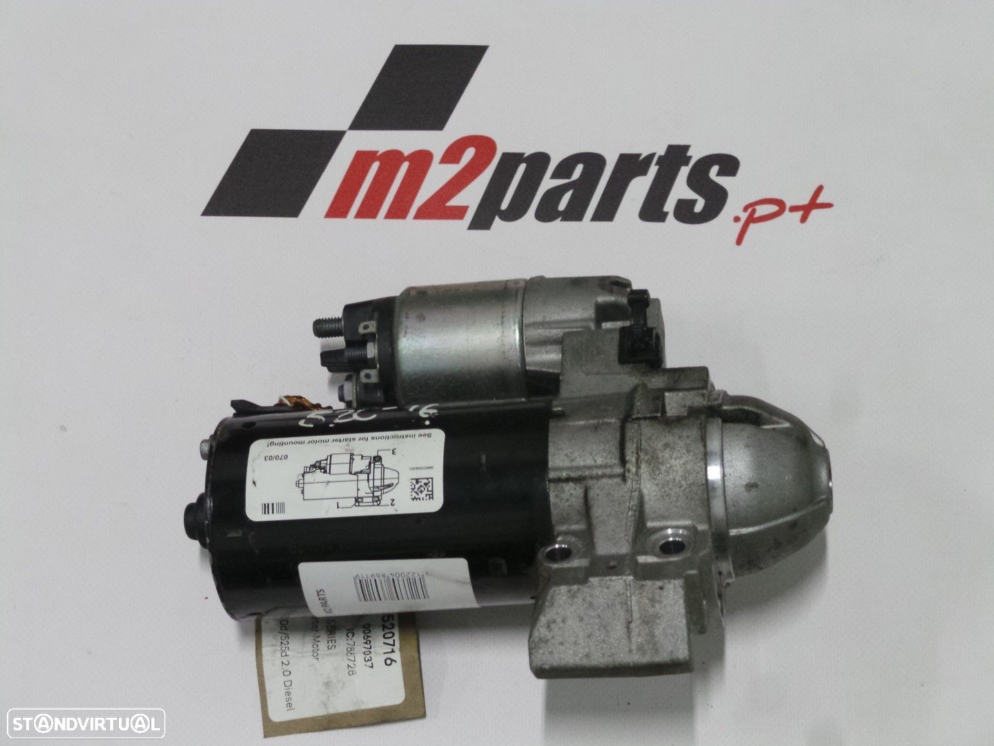Motor de arranque Novo/ Original BMW 5 (E60)/BMW 5 Touring (E61)/BMW X3 (E83)/BM... - 1