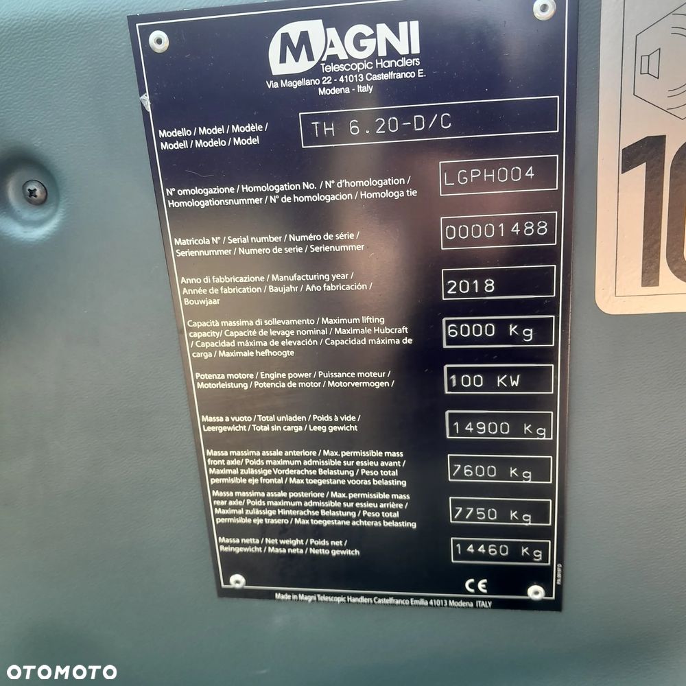 Magni TH 6.20-D/C - 11