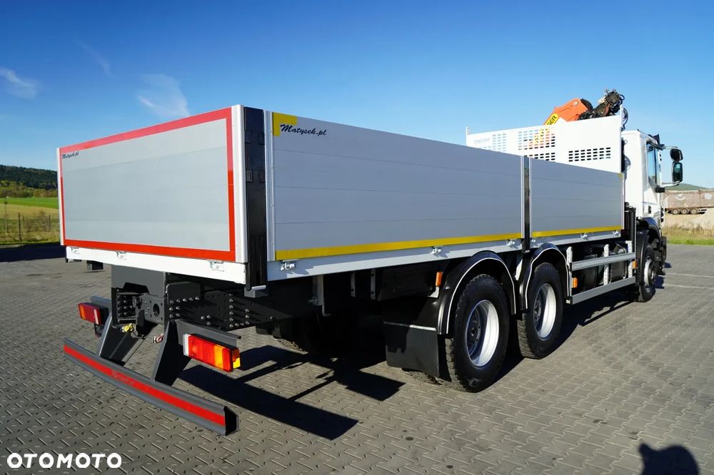 Iveco TRAKKER 410 / SKRZYNIOWY- 6,5 M + HDS PALFINGER PK 19.001 SLD / MOCNA PODŁOGA / 3 MIEJSCA / PILOT/ - 10