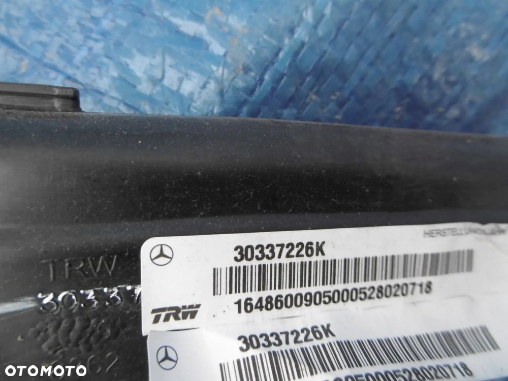 KURTYNA PODUSZKA AIRBAG LEWA PRAWA A1648600905 A1648601005 MERCEDES ML W164 - 2