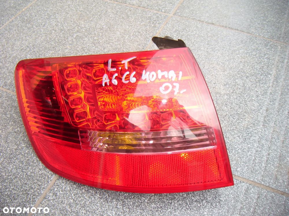 audi a6 c6  kombi lampa lewy tył led - 1