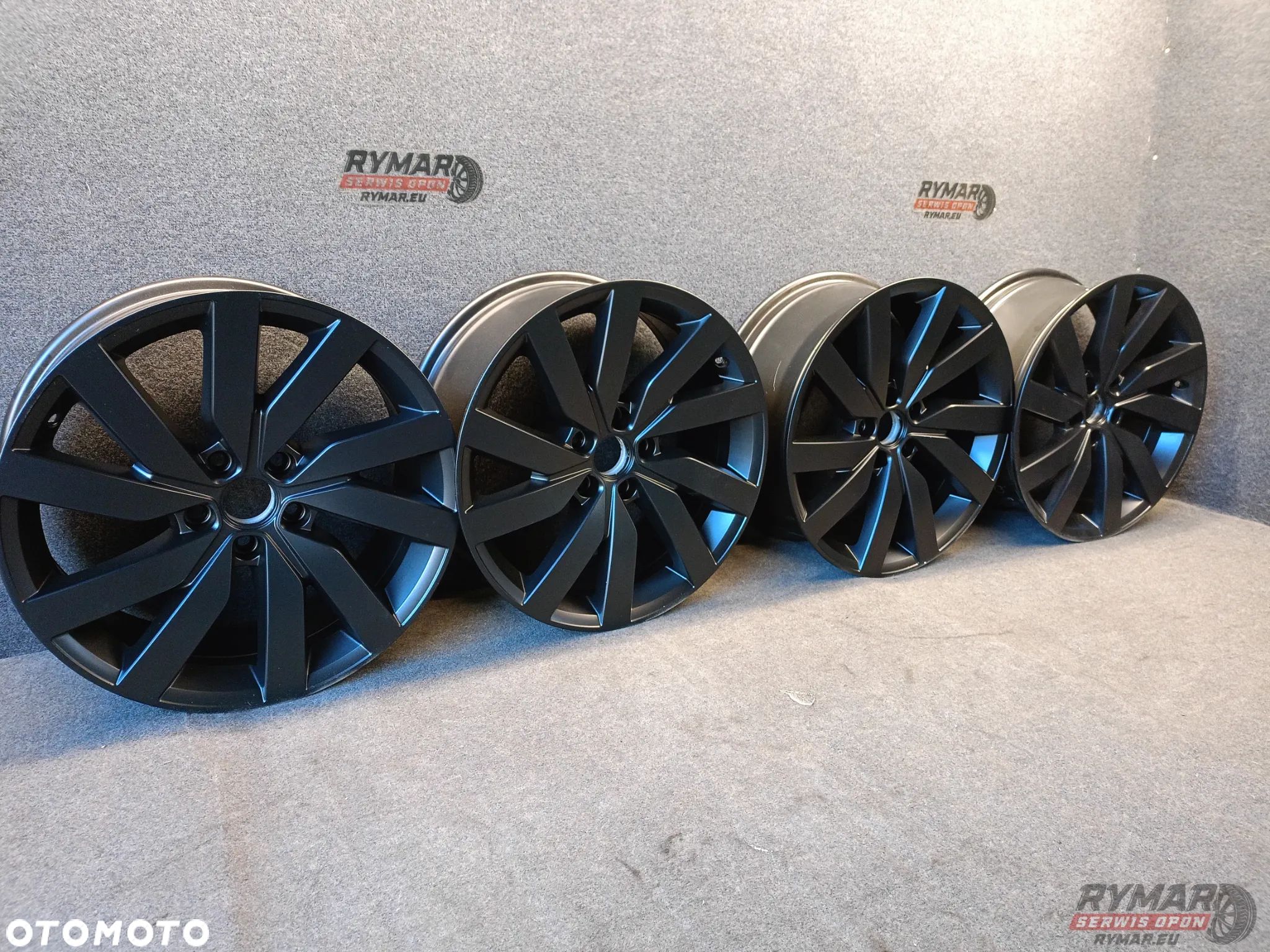 ŚLĄSK ALUFELGI 7.5X18" 5x112 ET35 ORYGINAŁ VW SEAT SKODA AUDI KOMPLET - 1
