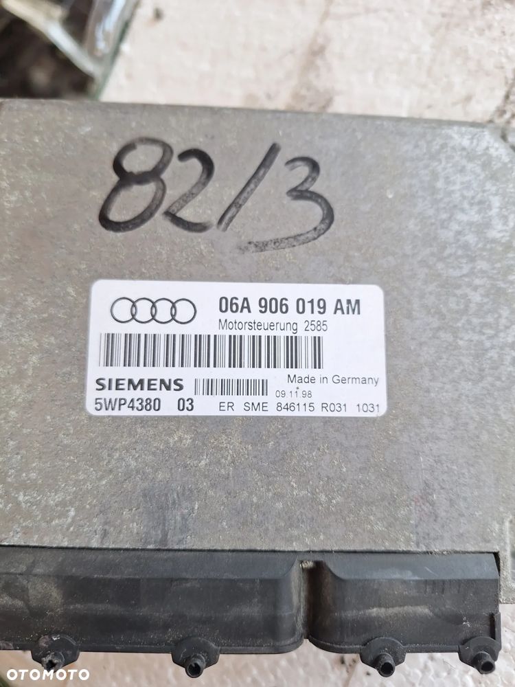 AUDI A3 8L 1.6 komputer sterownik 06A906019AM   (1/4)   (82/3) - 6