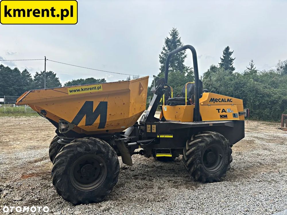 Mecalac TA6S WOZIDŁO 2019R | Wacker Neuson DV60, DW60, Thwaites 6 Tonne, MACH 2060, JCB 6T-1, 6T-2, Ausa D601 AHG, D600 APG, Hydrema 912, Terex TA6, TA6S, Benford PT6000, SXR6000, Bergmann C805S, 2060 R Plus, Volvo A25 - 14