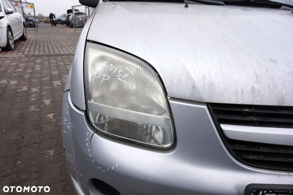 MASKA ZDERZAK BŁOTNIKI LAMPY IGNIS II Z2S  SUZUKI 2003-2011 SREBRNY PRZÓD KOMPLETNY - 25