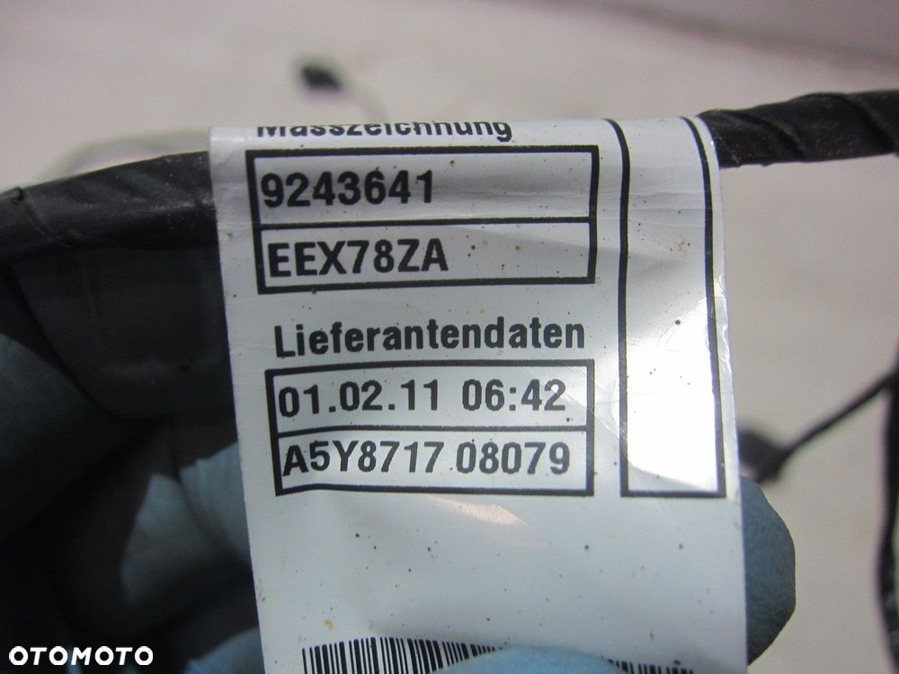 BMW X3 F25 9243643 61129243643 WIĄZKA PDC PRZEDNIA Z CZUJNIKAMI PARKOWANIA - 15