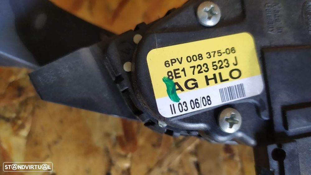 PEDAL ACELERADOR POTENCIOMETRO AUDI A4 B7 TDI 8E1723523J - 2