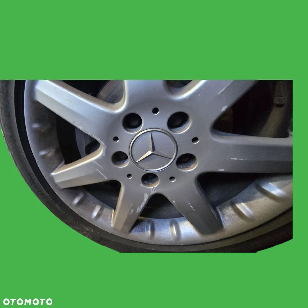 ORYGINALNE ALUFELGI FELGI MERCEDES 17" 7x17 ET54 A1694010502 - 2