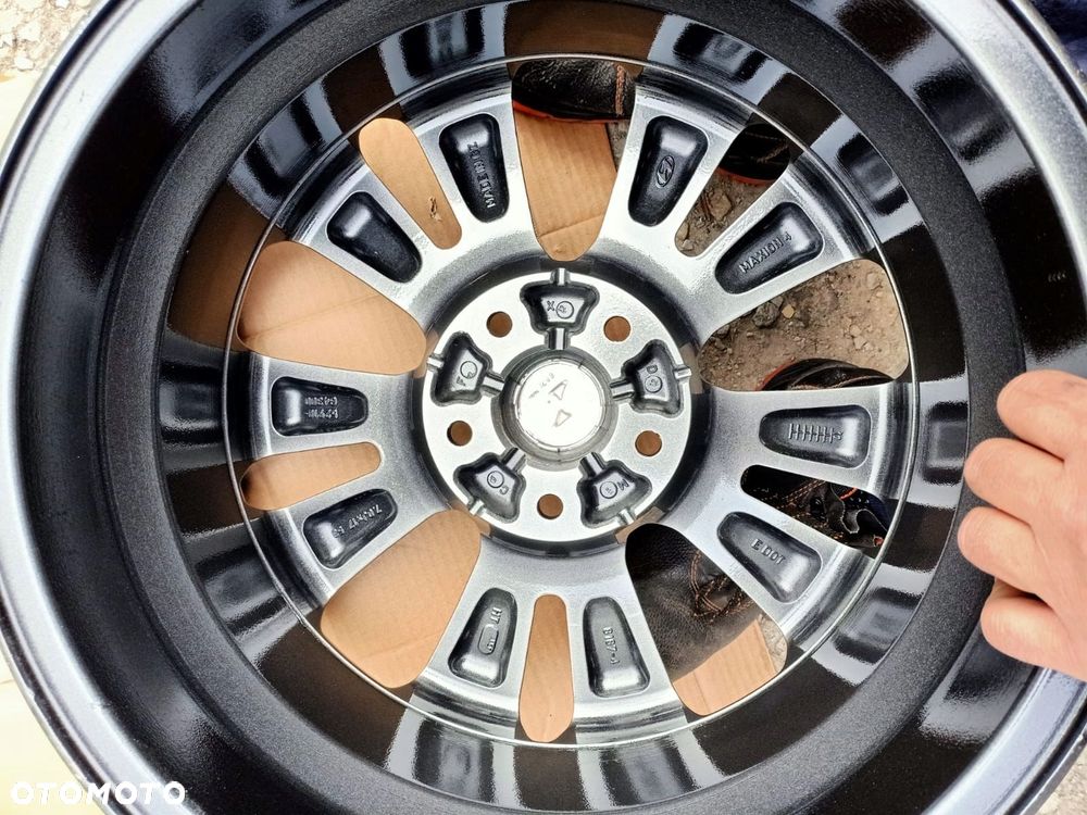 hyundai i30 iii felgi 7.0" x 17" 5x114.3 et 53 52910-g4300 jak nowe grafit - 5