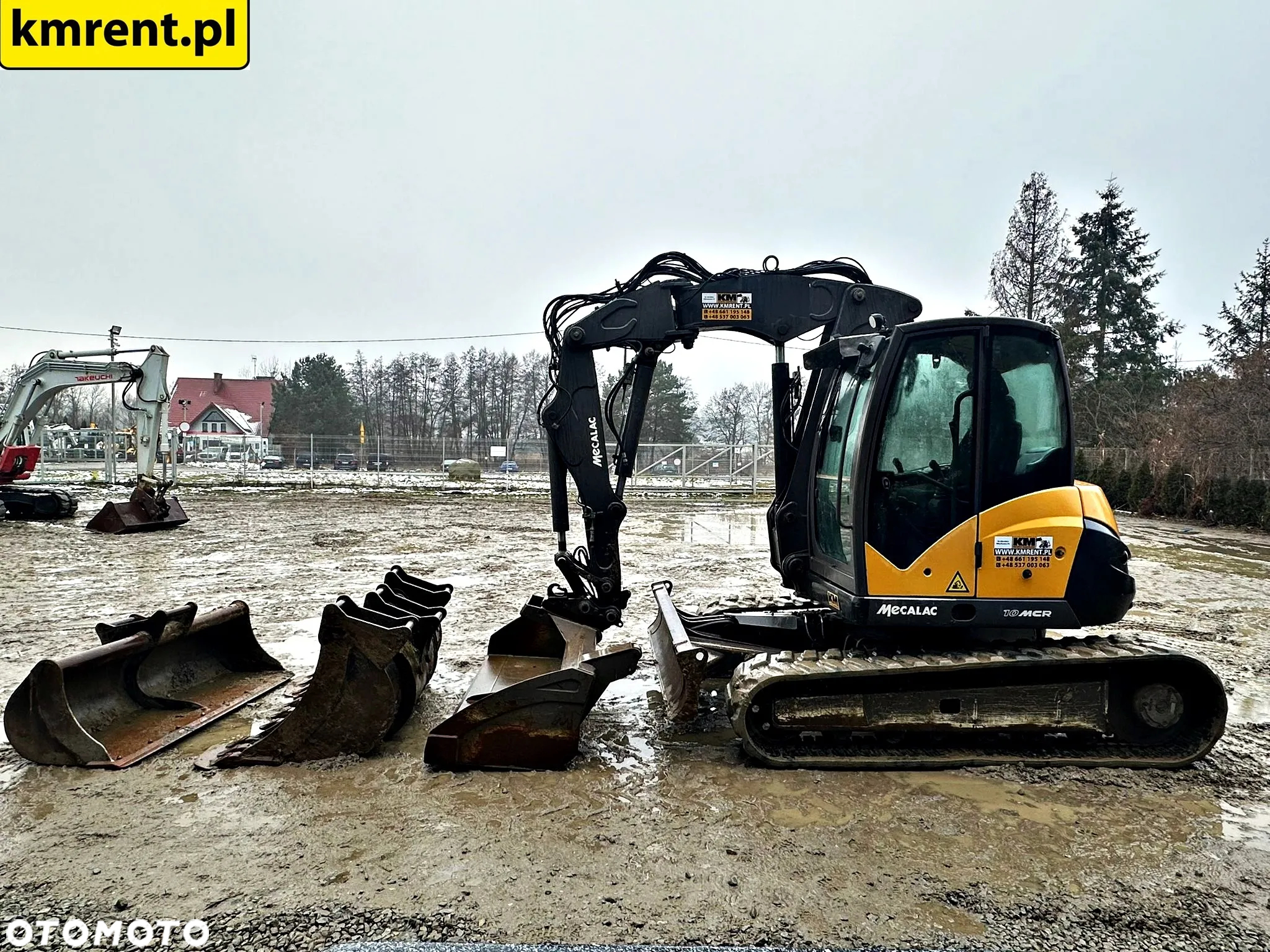 Mecalac 10 MCR KOPARKA GĄSIENICOWA 2015R. | JCB 8085 MECALAC 8 MCR - 11
