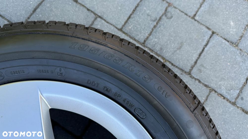 Nowe koło r15 5x100 ET38 195/65 zapasowe dojazdowe zapas alufelga dojazdówka - 6