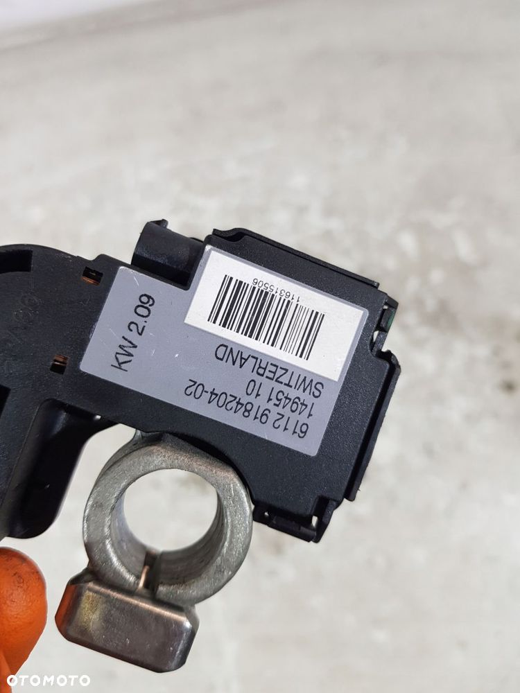 klema minusowa przewód 9184204 bmw e60 e61 lci eu - 5