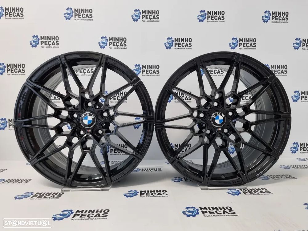 Jantes BMW 826M M4 Competition 2021 em 18 Preto Brilho (5x120) - 1