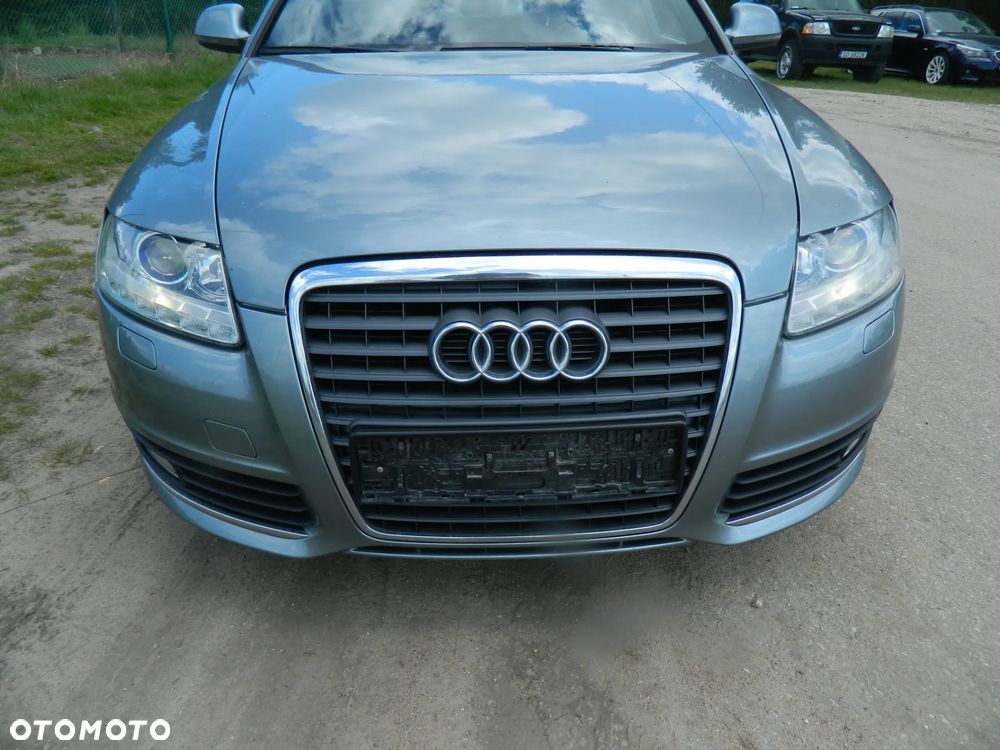 Audi A6 C6 Lift Bi-XenonLY7E Przód kompletny Maska Zderzak Pas Przedni Błotnik - 1
