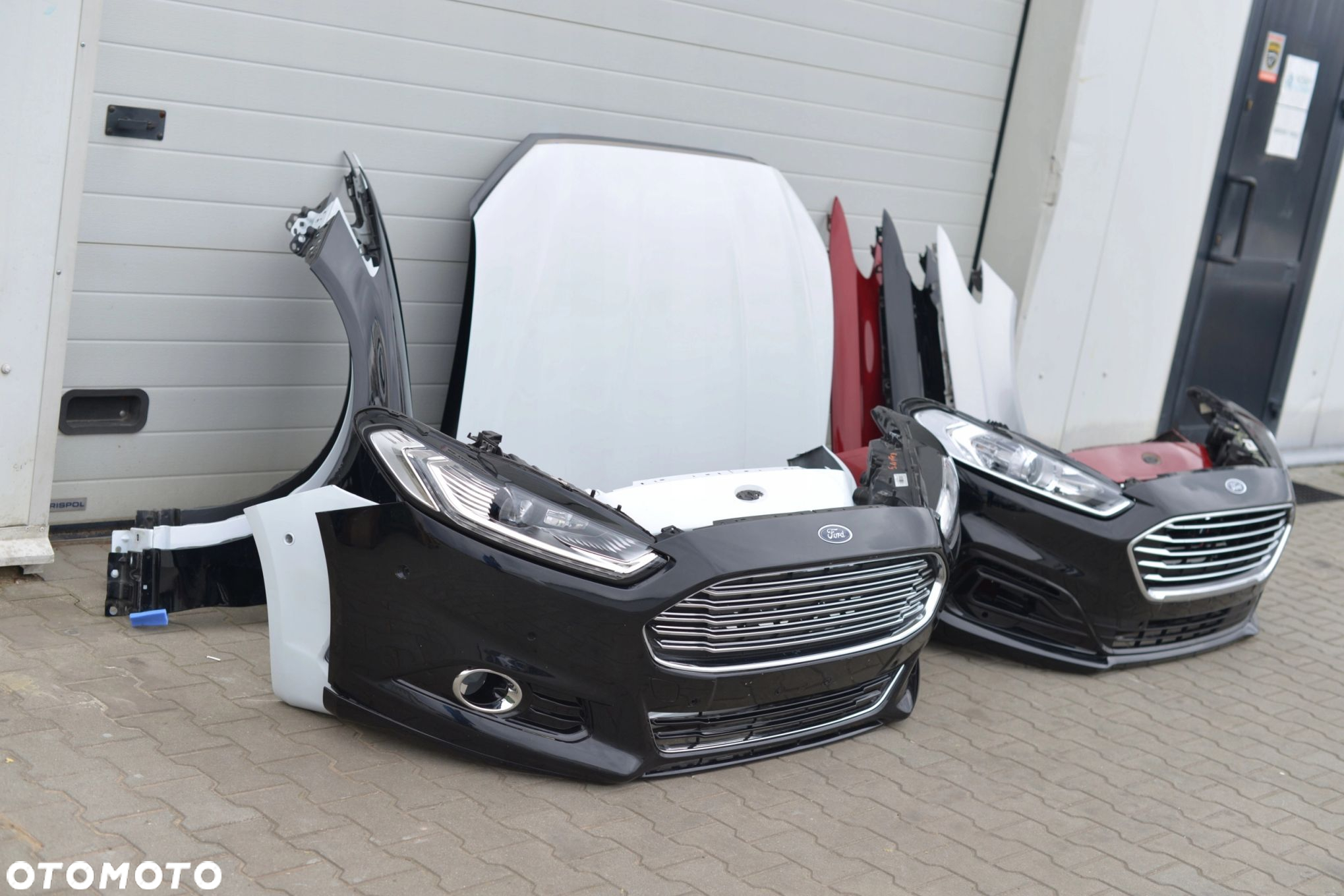 MASKA ZDERZAK GRILL BŁOTNIK LAMPA XENON PAS BELKA FORD MONDEO MK5 FUSION - 3