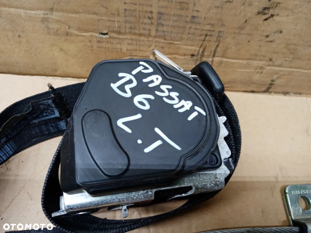 Pas bezpieczeństwa napinacz lewy tył VW Passat B6 3C0857803 - 5
