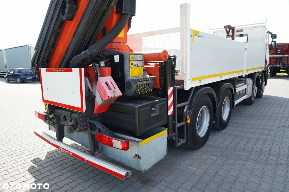 Renault C 430 / 8x4 / SKRZYNIOWY 7 M + HDS PALFINGER 33002 -wysów: 14,5 M / UDŹWIG 9800 KG / STEROWANIE RADIOWE / ROTATOR / EURO 6 - 21