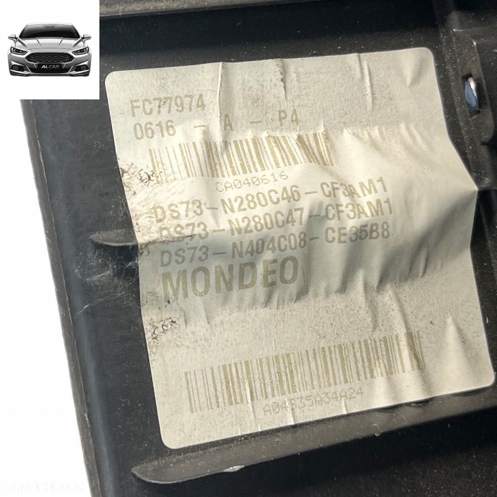 OSŁONA OWIEWKA BAGAŻNIKA FORD MONDEO MK5 DS73-N280C46-CF - 4