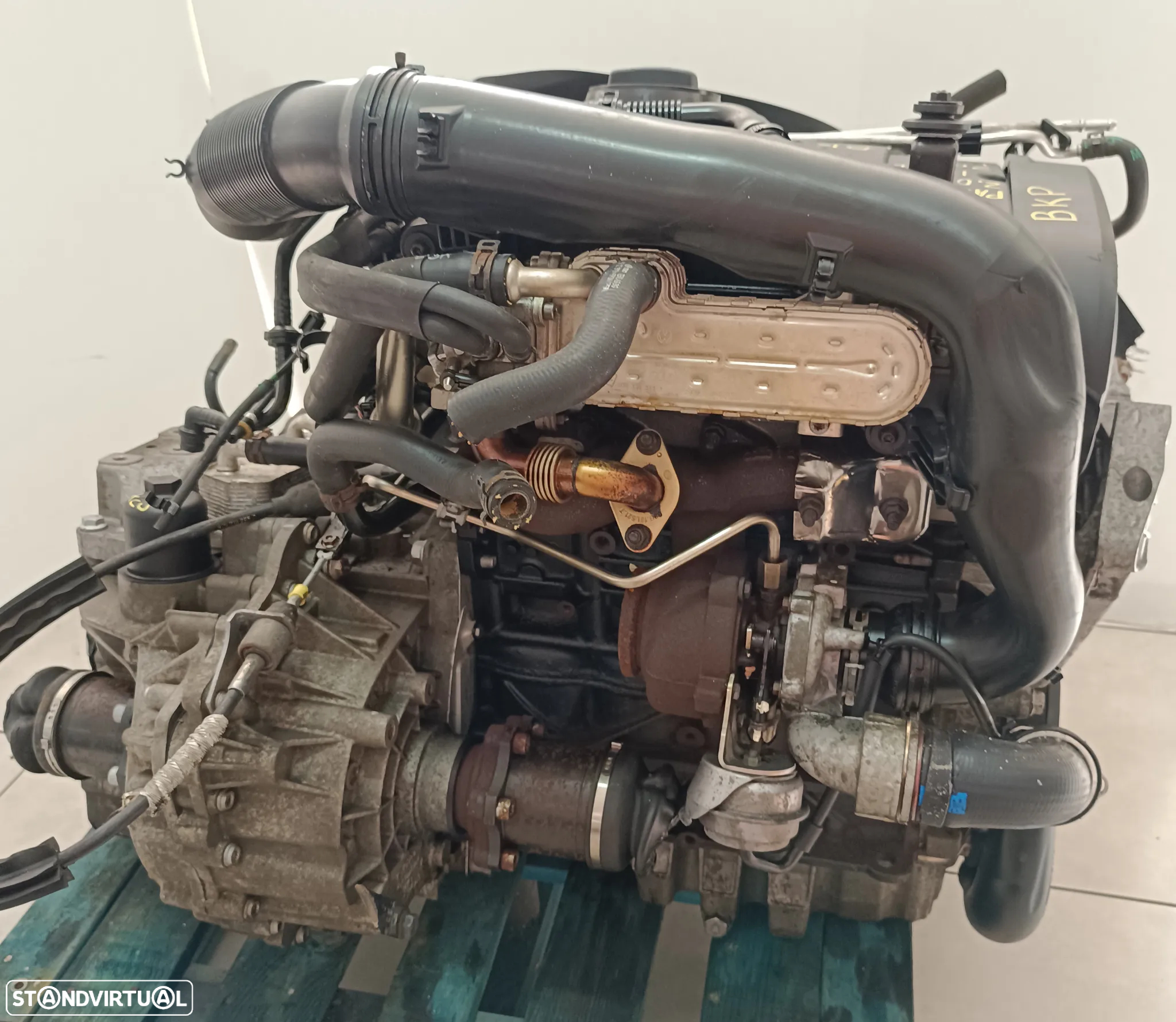 Motor vw passat 2.0TDI 140cv BKP caixa automatica DSG KC - 7