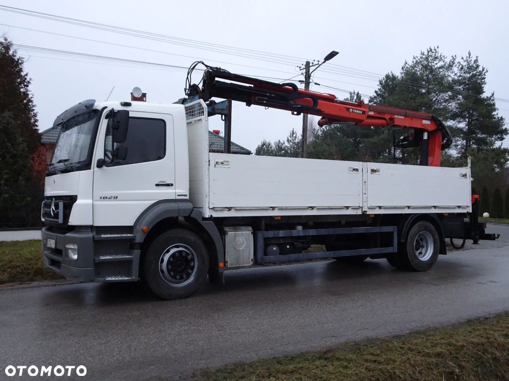 Mercedes-Benz AXOR 1829 HDS ATLAS 145.2 budowlanka z Niemiec chwytak idealny - 4