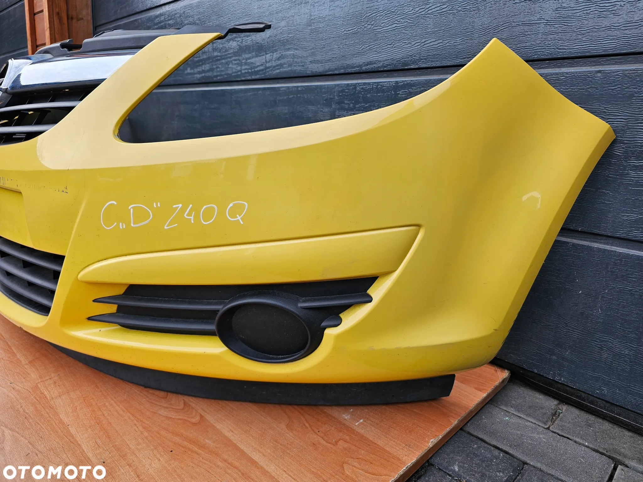 ZDERZAK PRZÓD PRZEDNI OPEL CORSA D Z40Q ATRAPA EUROPEJSKA PRZED LIFT - 4