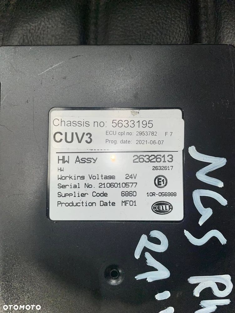 Scania NGS Sterownik świateł CUV3 VIS - 2