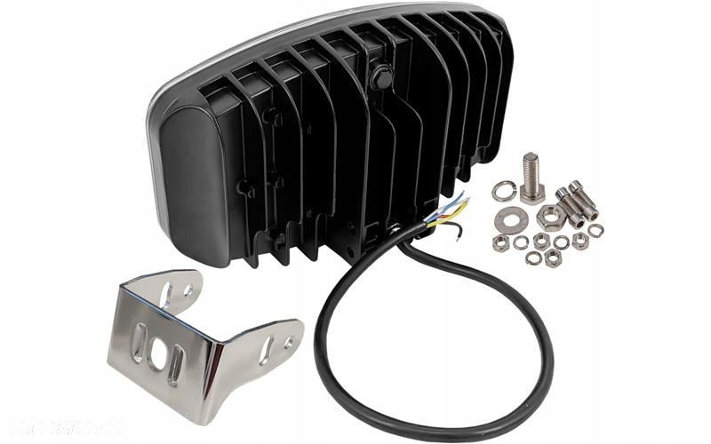 halogen dalekosiężny full led 12/24v 112w ip68 12000lm scania man daf volvo - 5