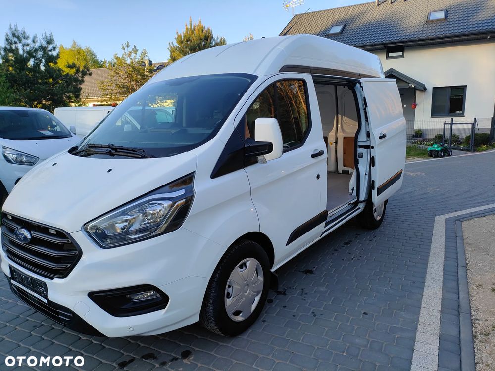 Ford TRANSIT CUSTOM 2021r 2,0 TDCI 170 KM AUTOMAT L1H2 DUBEL DRZWI EURO VI CENA BRUTTO VAT 23% - 7