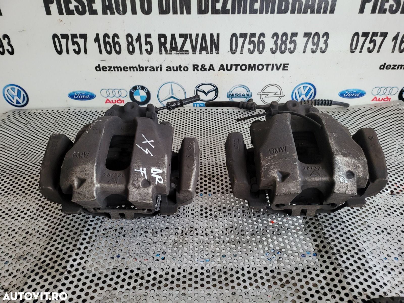 Etrieri Etrier Stanga Dreapta Fata Bmw X4 F26 2.0 Diesel Motor B47 Masina Cu 22.000 Km Ca Si Noi Dezmembrez Bmw X4 F26 2.0 Diesel Motor B47 Xdrive 4x4 Volan Stanga Bi-Xenon - 1