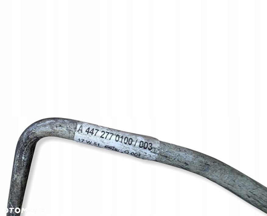 PRZEWÓD WĄŻ CHŁODNICY OLEJU SKRZYNI BIEGÓW MERCEDES W447 A4472770100 - 4