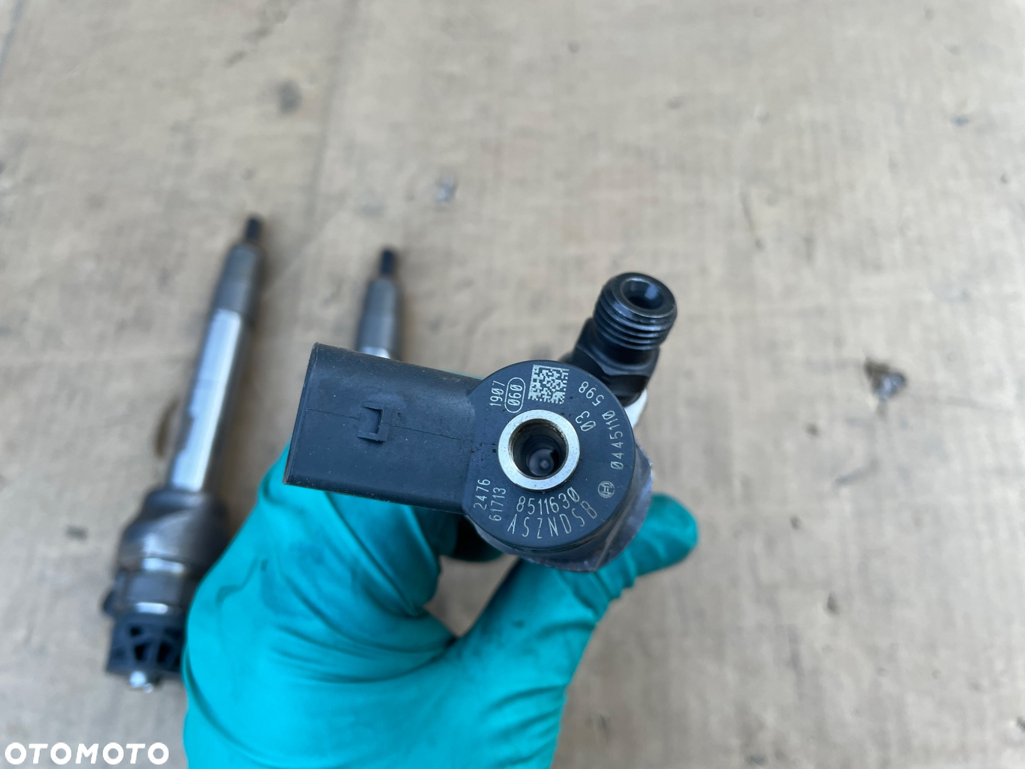 BMW 1 F20 X1 F48 X2 F39 2 F45 MINI B37 WTRYSKIWACZ WTRYSKIWACZE KOMPLET 3 SZTUKI 8511630 ORYGINALNE - 6