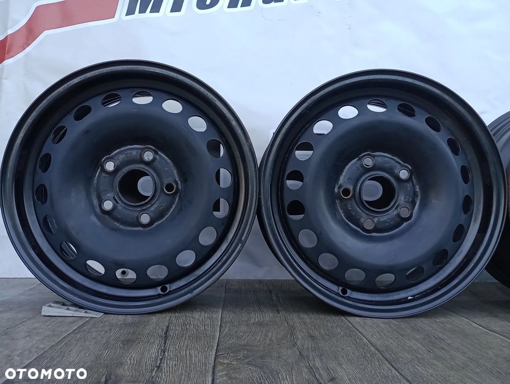 FELGI STALOWE 5x112 R15 6J ET47 SEAT ALTEA LEON TOLEDO SKODA OCTAVIA VOLKSWAGEN CADDY GOLF JETTA TOURAN - 5