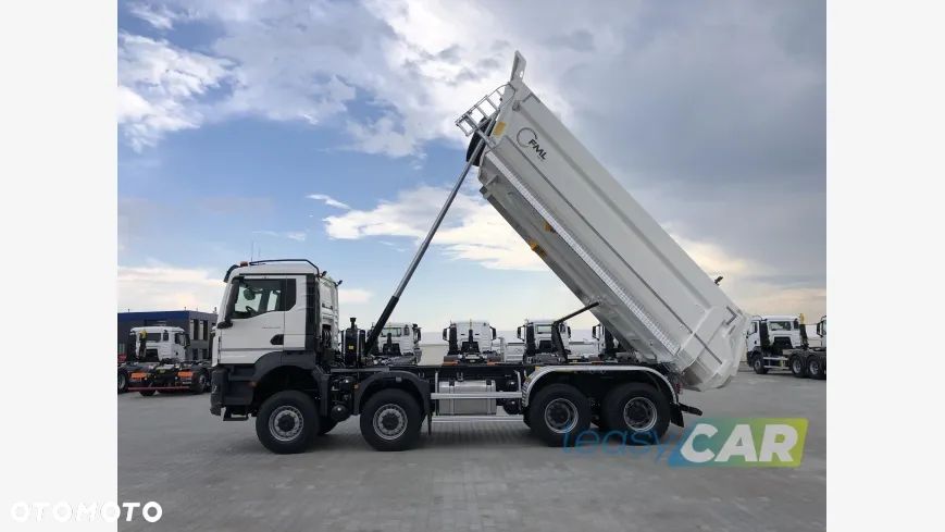 MAN TGS 41.480 8x8 480 KM, wywrotka tylnozsypowa W1U HARDOX 19,5 m3 - 9