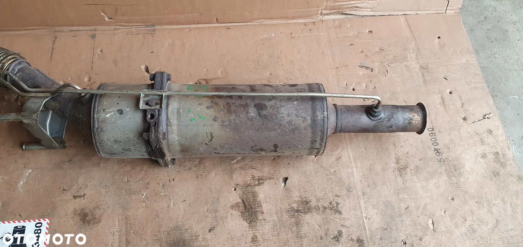 Filtr cząstek stałych DPF katalizator Citroen C5 III 2.0 HDI K403 03J08A - 2