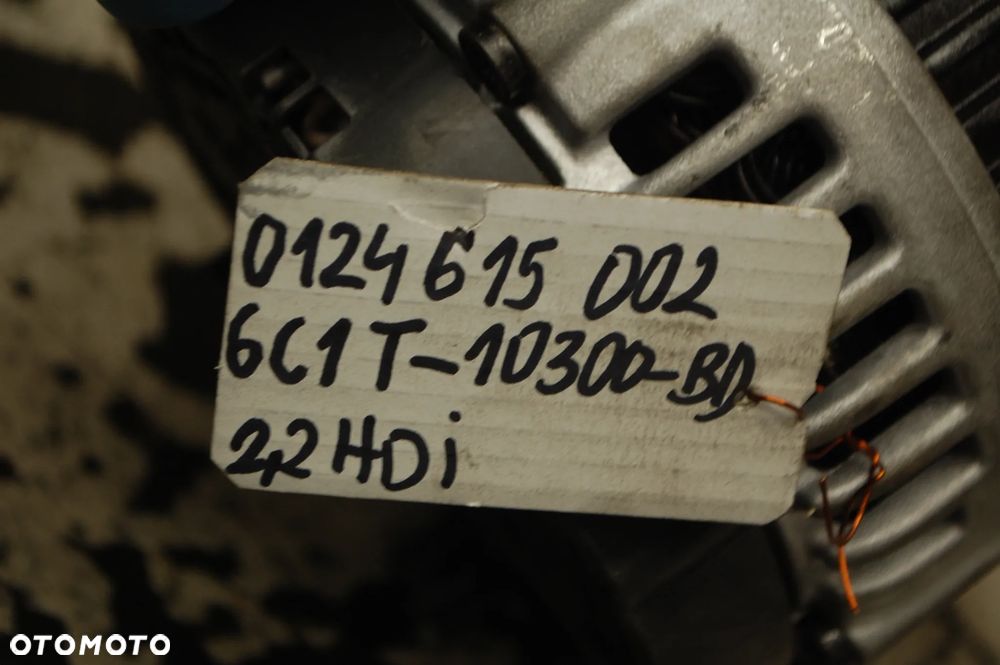ALTERNATOR REGENEROWANY  BOSCH 150A 6C1T-10300-BD 2.2 HDI JTD PEUGEOT BOXER CITROEN JUMPER - 5
