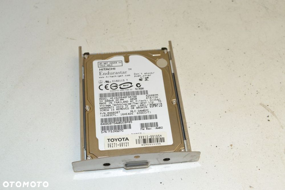 Dysk nawigacji Lexus Toyota 86271-60121 - 1