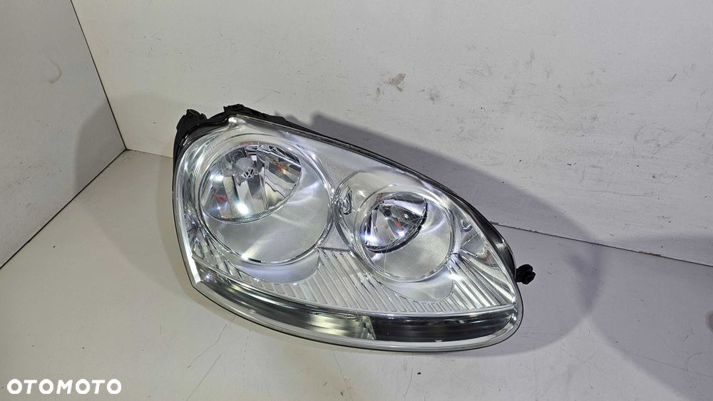 Vw golf v 5 lampy przód przednie komplet lewa prawa europa oryginał stan bdb - 6