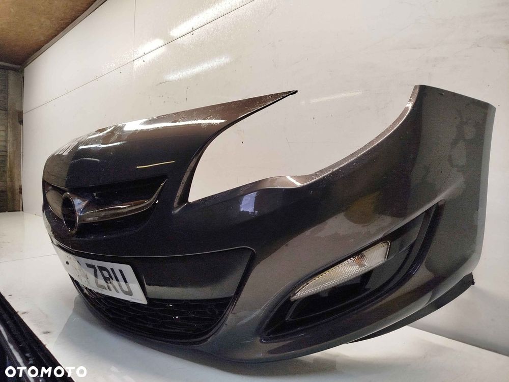 + ZDERZAK PRZÓD PRZEDNI OPEL ASTRA J 4 IV LIFT FL Z190 BRĄZ BRĄZOWY SZARY - 3