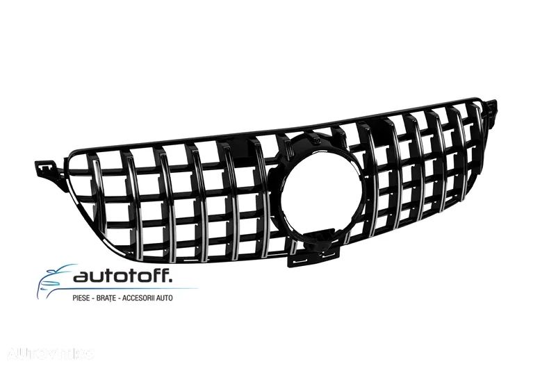 Grila Mercedes GLE Coup C292 (15-18) GT Black Design - 3