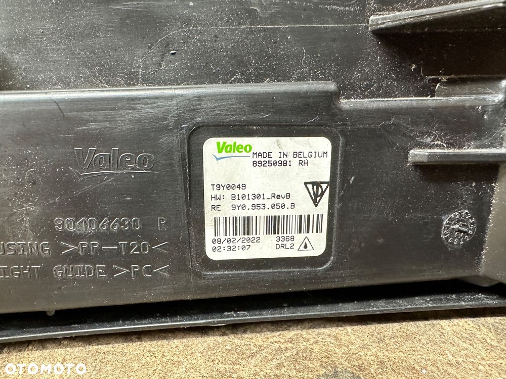 PORSCHE CAYENNE 9Y DRL HALOGEN PRAWY 9Y0953050B - 7