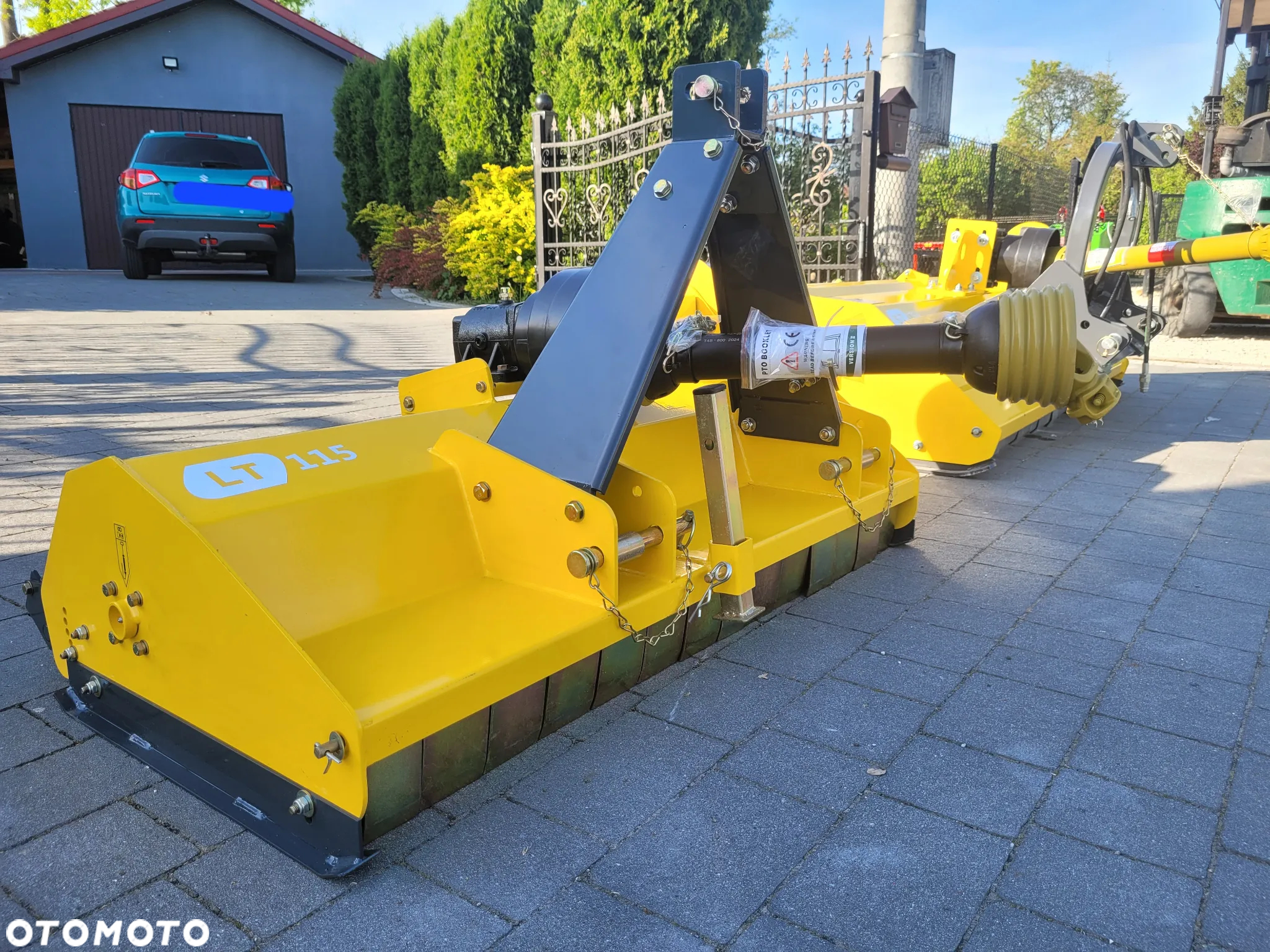 Kosiarka bijakowa/ Mulczer na wałek WOM ciągnika i MINI traktorka DOWÓZ - 8