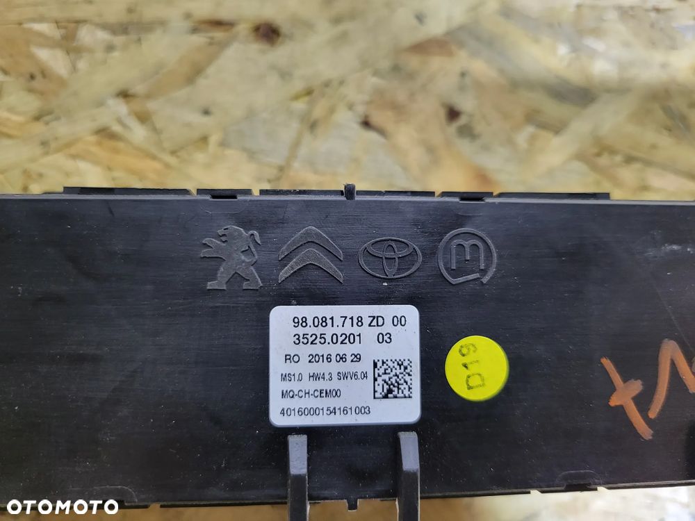 Panel nawiggacji Peugeot Expert III Citroen Jumpy III - 3