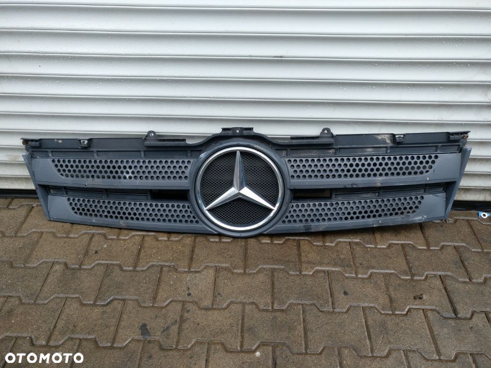 Grill atrapa kpl. znaczek emblemat Antos Arocs Actros MP4 9607500318 - 4
